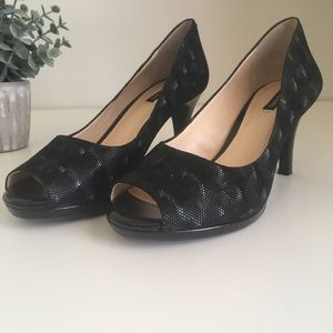 Alex Marie Peep Toe Heels